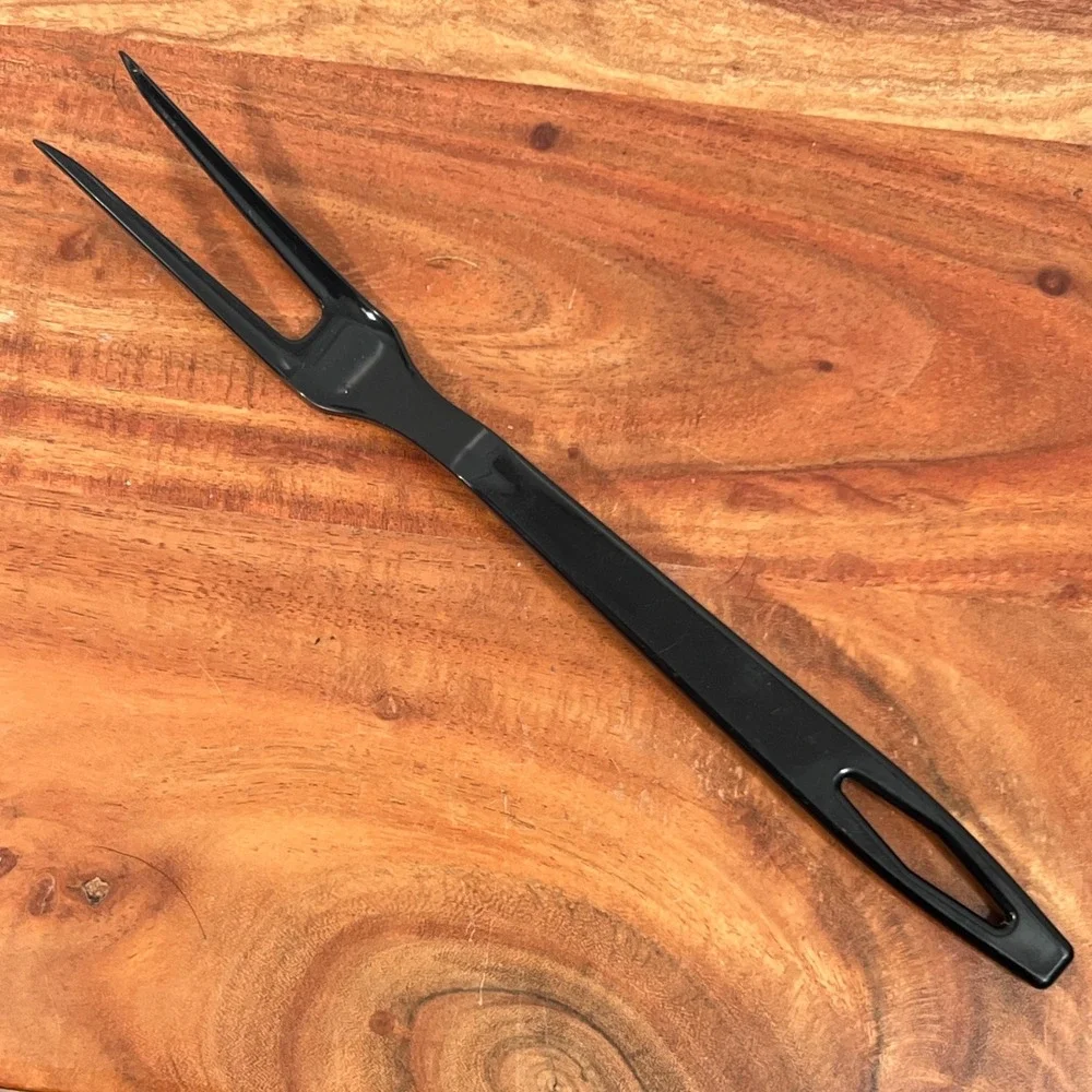Tailor Made Products Black Nylon Meat Fork 2 Tine Kitchen Utility‎ Tool Elroy WI